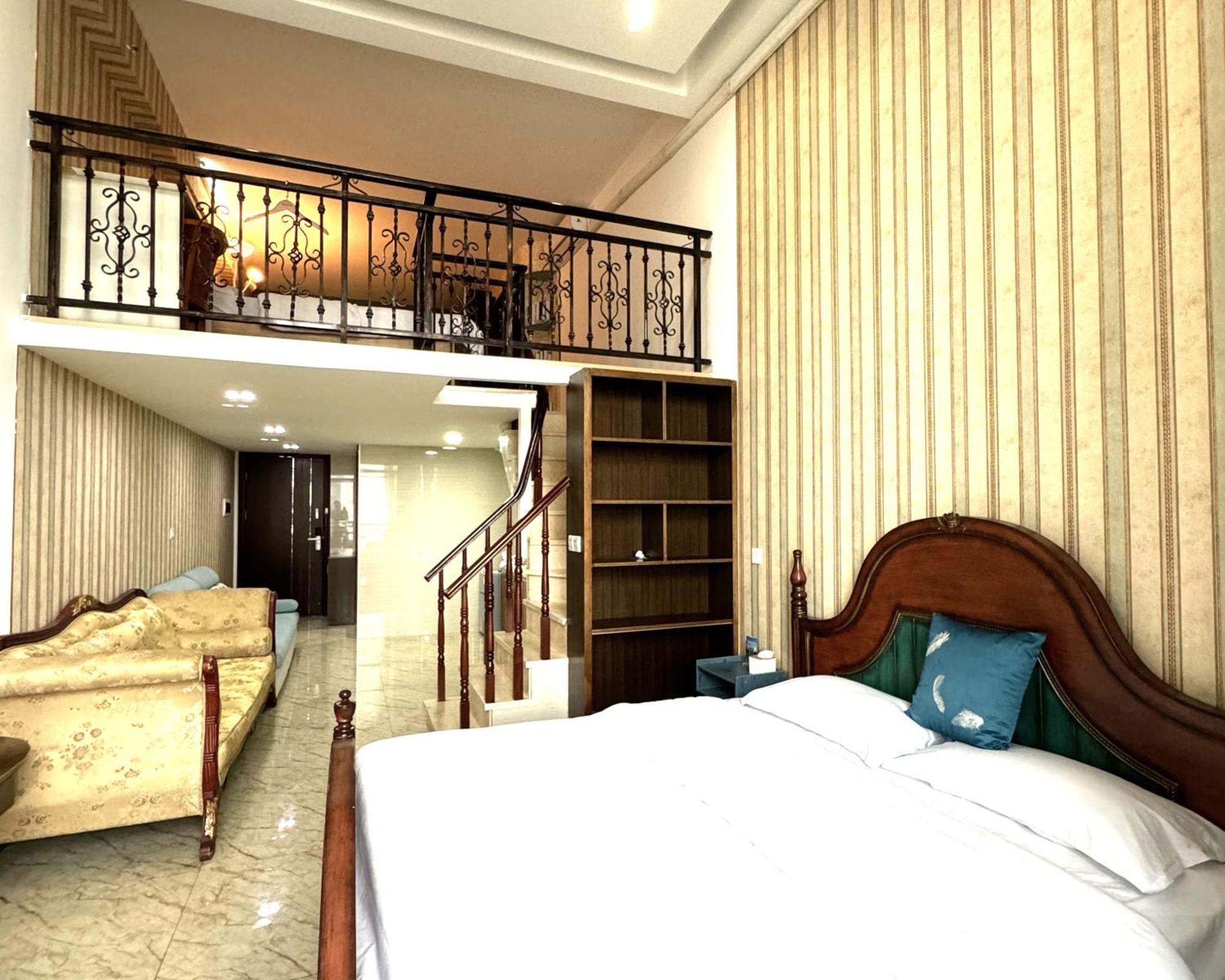 April Fair Duplex Apartment Guagnzhou South Railway Station Min Jie Branch Guangzhou Dış mekan fotoğraf