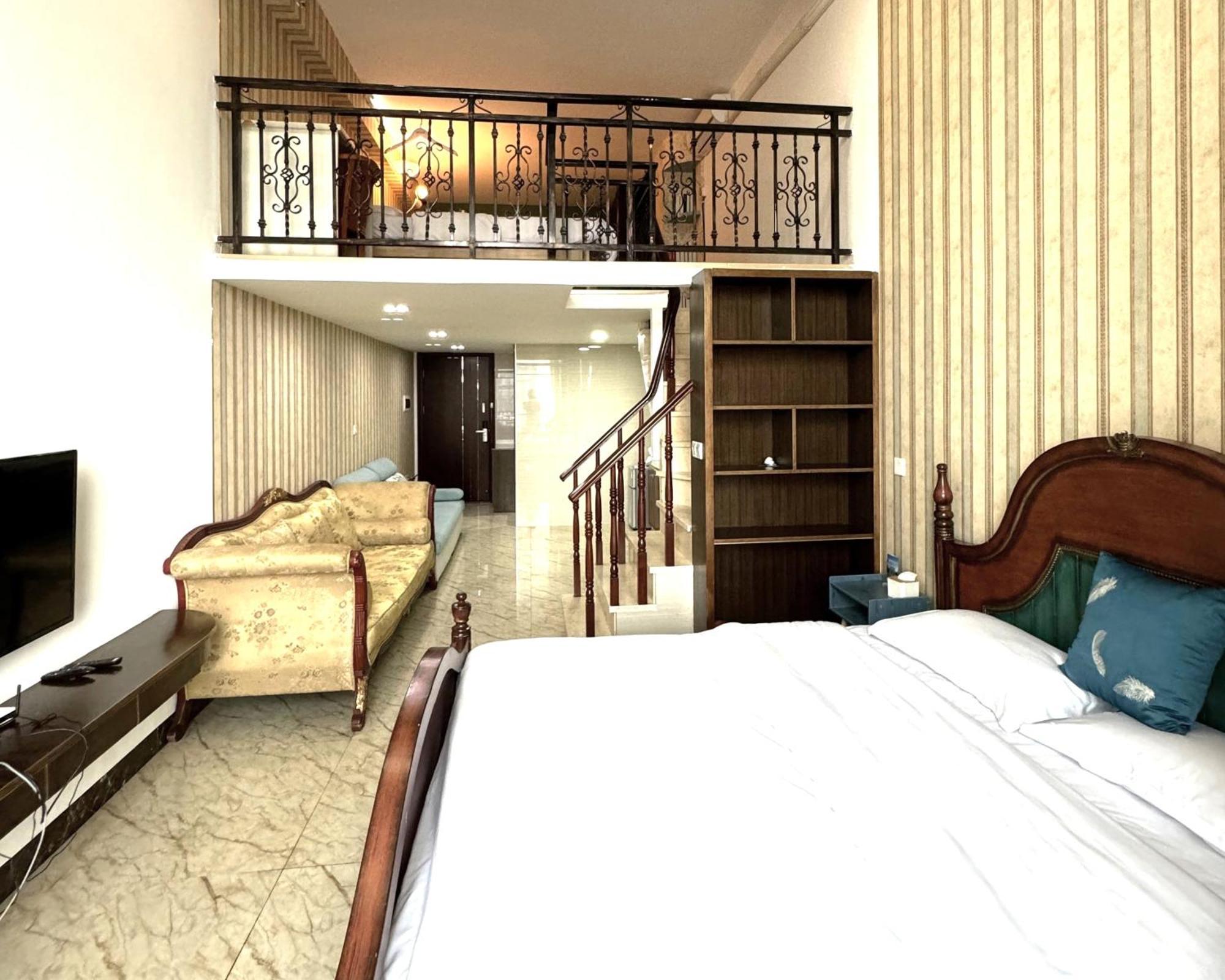 April Fair Duplex Apartment Guagnzhou South Railway Station Min Jie Branch Guangzhou Dış mekan fotoğraf