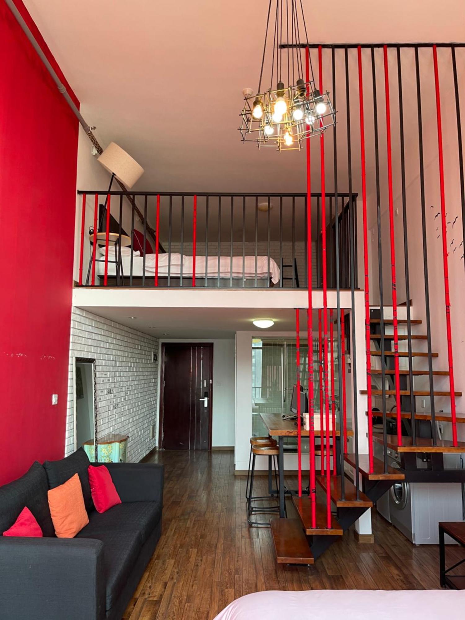 April Fair Duplex Apartment Guagnzhou South Railway Station Min Jie Branch Guangzhou Dış mekan fotoğraf